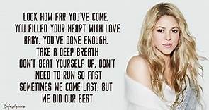Shakira - Try Everything (Lyrics) 🎵
