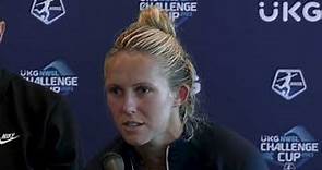 NC Courage player Brittany Ratcliffe talks ahead of team winning second NWSL Challenge Cup