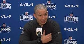 Tyronn LUE Post Game Interview | Cleveland Cavaliers vs LA Clippers