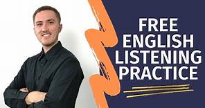 FREE English Listening Practice Seminar