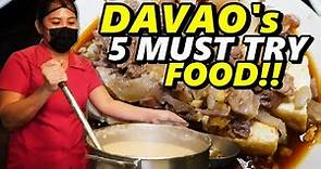 5 Must Try Food in Davao City! Childhood Food tour!!