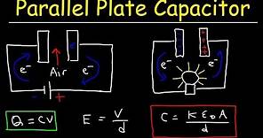 Parallel Plate Capacitor Physics Problems