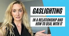 What does gaslighting mean in a relationship? Signs and examples of narcissistic gaslighting.