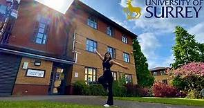University of Surrey Twyford Court Band D / Stag Hill Campus Accommodation, full room tour + kitchen