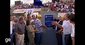 Siqueira Campos inaugurou estádio Nilton Santos, em Palmas, em 2000