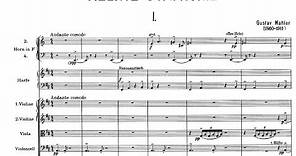 Mahler's 9th Symphony (Audio + Score)