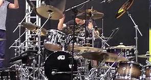 Glen Sobel en La Rioja Drumming Festival 2017 Alice Cooper medley