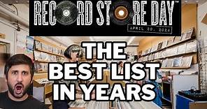 Record Store Day 2024 - The BEST List In Years?!