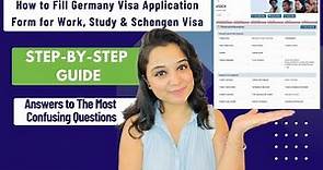 How to Fill Germany Visa Application Form Online | Complete Walkthrough & Mistakes to Avoid