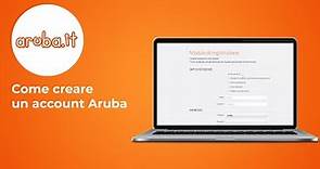 Come creare un account Aruba - Guida