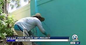 Boca Raton first art project