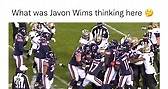 Javon Wims attacks Saints Player