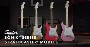 Exploring the Squier Sonic Series Stratocaster Models | Fender