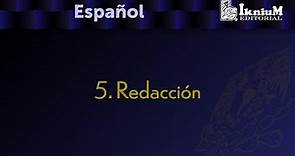 5. Redacción. Licenciatura.