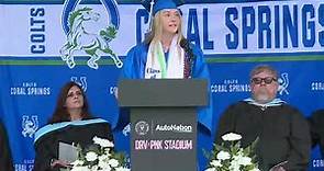 Coral Springs High School Graduation 2021