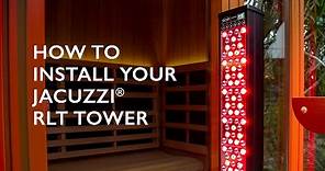How to Install Your Clearlight® Red Light Therapy Tower In Your Clearlight® Sauna