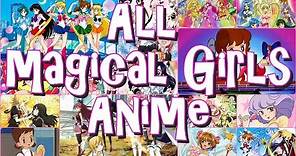 Evolution of Magical Girls Animes (1966 - 2017)