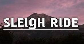 Brett Eldredge - Sleigh Ride [Yule Log] (Lyrics)