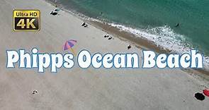 Phipps Ocean Beach, Palm Beach, Florida [4K]
