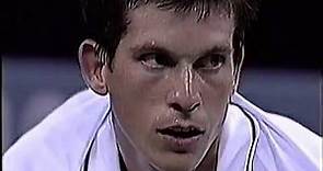 Richard Krajicek vs Tim Henman 2000 US Open R3 Highlights