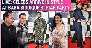 LIVE – Baba Siddique Iftar party: Salman Khan, Shah Rukh Khan, Shehnaaz Gill arrive in style