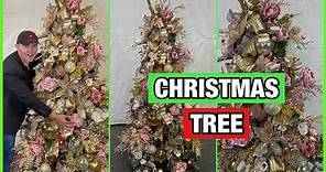 Christmas 2022 / The Most Beautiful Glam Christmas Tree I Have Ever Decorated /Tree Decoration Ideas