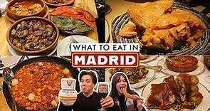 MADRID Food Guide | 15 Great Places to Eat!