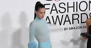 Amelia Gray Hamlin rocks SEE-THROUGH dress at CFDA Awards