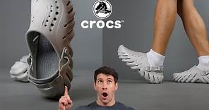 are these the BEST Crocs of 2023?! Croc ECHO Clogs on feet and review