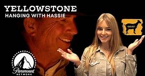 Kevin Costner is the GOAT 🐐 Hanging with Hassie Harrison | Yellowstone | Paramount Network
