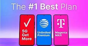 Verizon vs. AT&T vs. T-Mobile Unlimited Plan Comparison! (EARLY 2023)