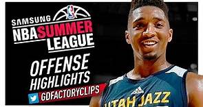 Donovan Mitchell 2017 Summer League Offense & Defense Highlights - Utah Jazz Debut!