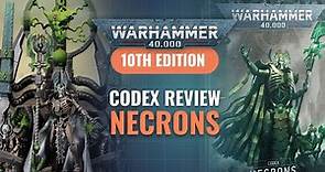 Warhammer 40K Codex Review: - Necrons