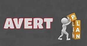 What Does AVERT Means || Meanings And Definitions With Example in ENGLISH