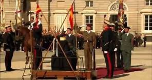 National Anthem of SPAIN at Royal Palace of Madrid