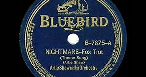 1938 HITS ARCHIVE: Nightmare - Artie Shaw (Bluebird version)