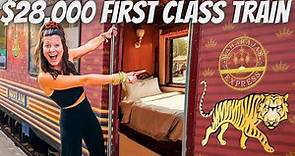 WE BOARDED INDIA’S $28,000 LUXURY TRAIN (Maharajas' Express 7 day journey)