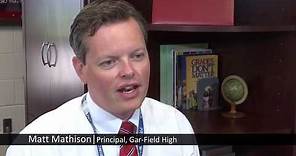 Meet Matt Mathison - Principal of Gar-Field High School