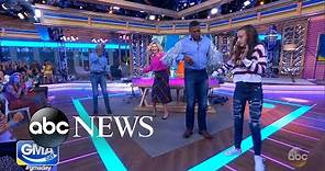 Watch Michael Strahan and Sara Haines bust out their dance moves