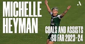 Michelle Heyman All Goals and Assist so far in 2023-24 | Matildas Olympic Qualifier Squad