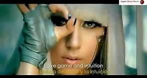 Lady Gaga - Poker Face (Lyrics - Sub Español) Official Video