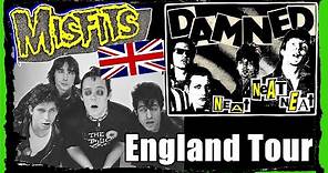 The Misfits tour with The Damned in England in 1979 - What Happened?!