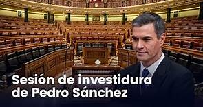 Sesión de investidura de Pedro Sánchez (15/11/2023)