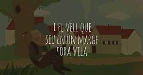 «Primavera» de Miquel Martí i Pol -vídeo animat amb la lletra per poder-la llegir i cantar alhora.