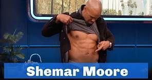 Shemar Moore Shows Off His Sexy Body🔥 II Steve Harvey