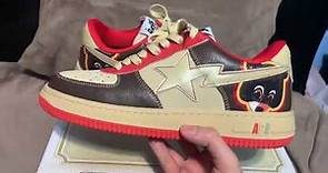 A Bathing Ape Bape Sta Low Kanye West College Dropout Replica Review
