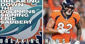Eric Saubert to the Dolphins | Breaking Down and Analyzing With ACB Sports