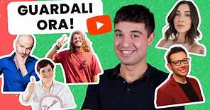 Watch these Italian YouTubers to improve your Italian (ita audio)