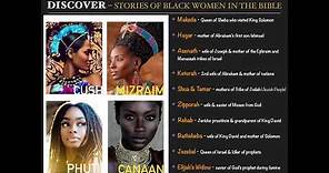 Stories of Black Women in the Bible