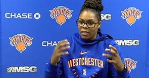 Lisa Willis makes history as first female coach for New York Knicks' franchise